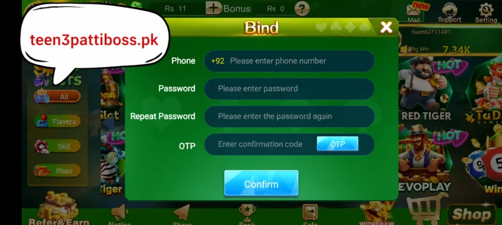 Teenpatti Boss Game
